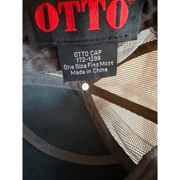 Taxman Brewing Co. Otto Cap Trucker Hat Brown Mesh Snapback - Picture 5 of 5